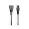 Monoprice Power Cord IEC 60320 C14 to IEC 60320 C5_ 18AWG_ 10A_ 3-Prong_ Blk_6ft 27317 - alternate 5